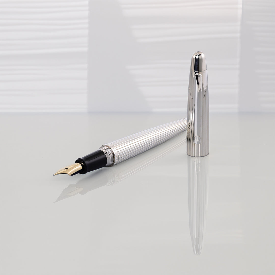 Dunhill AD2000 Sterling Silver Fountain Pen