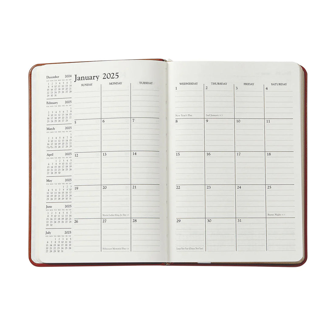 Graphic Image 2026 Planner - Premium Crocodile Print