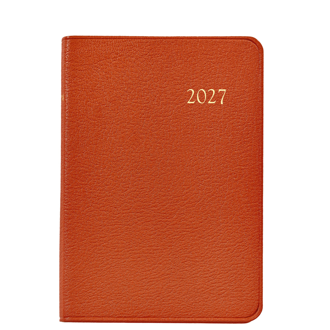 Graphic Image 2027 Planner - Goatskin Leather A5