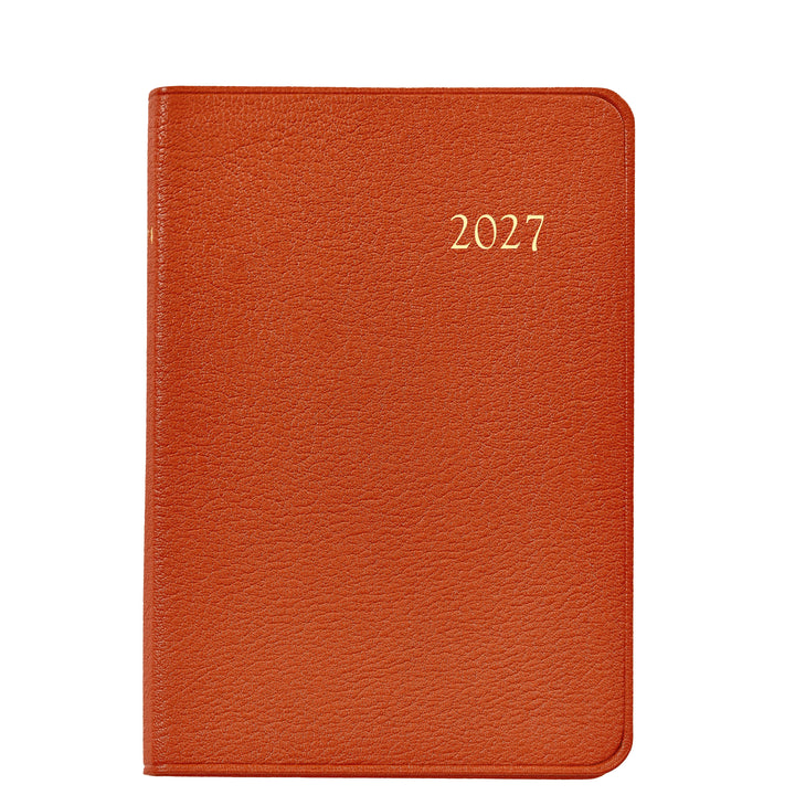 Graphic Image 2027 Planner - Goatskin Leather A5