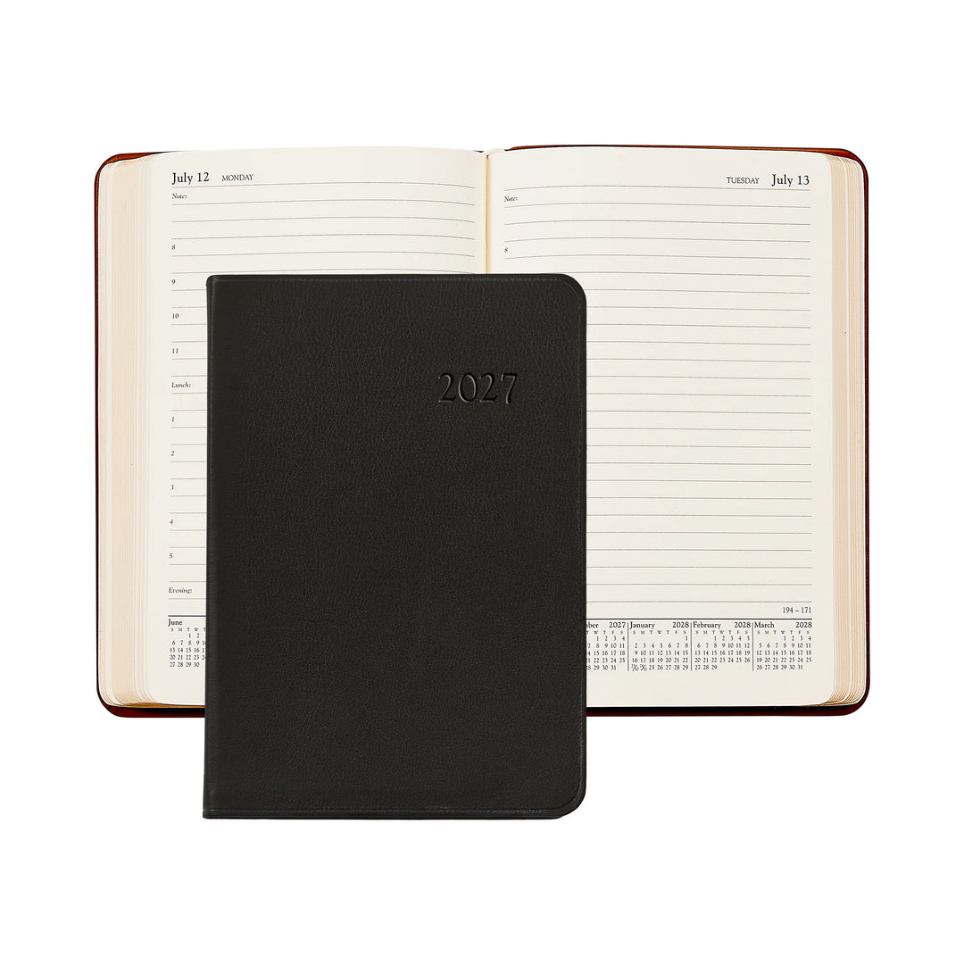 Graphic Image 2027 Planner - Traditional Leather A5