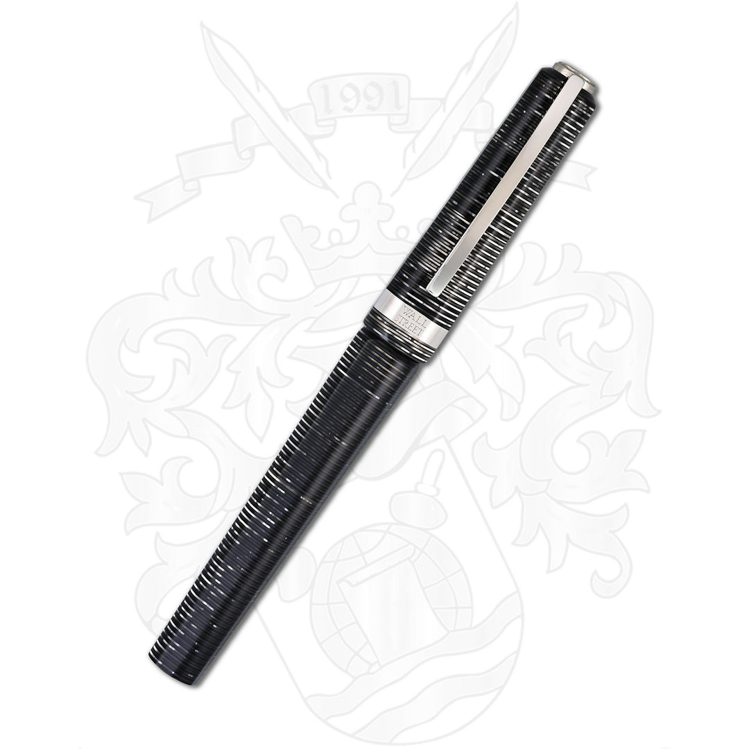 Visconti Wall Street Black Rollerball Pen