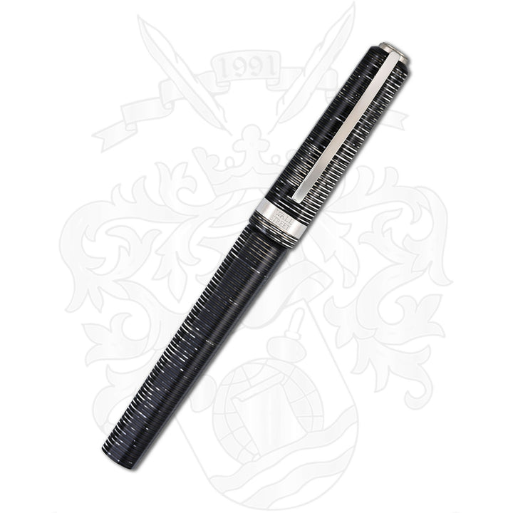 Visconti Wall Street Black Rollerball Pen