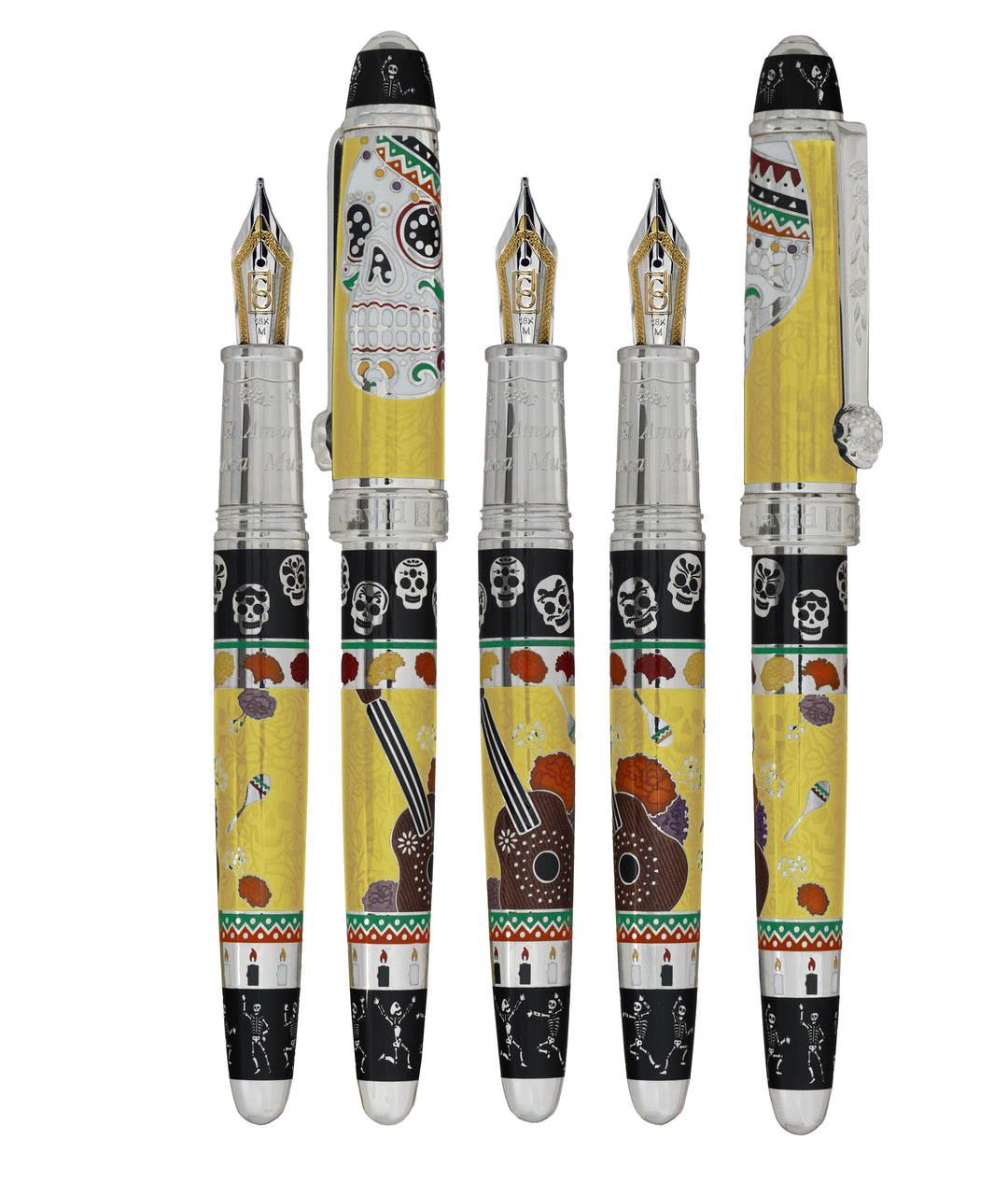 David Oscarson Dia de los Muertos - Fountain Pen - Rollerball