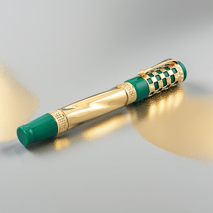 Ancora Antoni Gaudí Verde Vermeil Limited Edition Fountain Pen