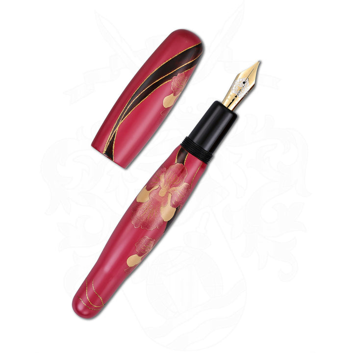 Danitrio Orchid Maki-E on Hyotan Limited Edition Fountain Pen
