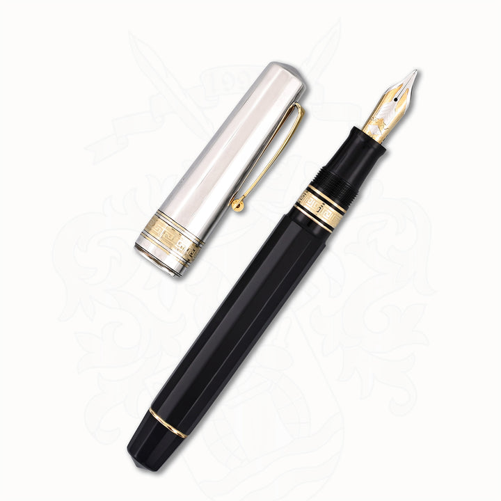 OMAS Arte Italiana Paragon Black with Silver Cap