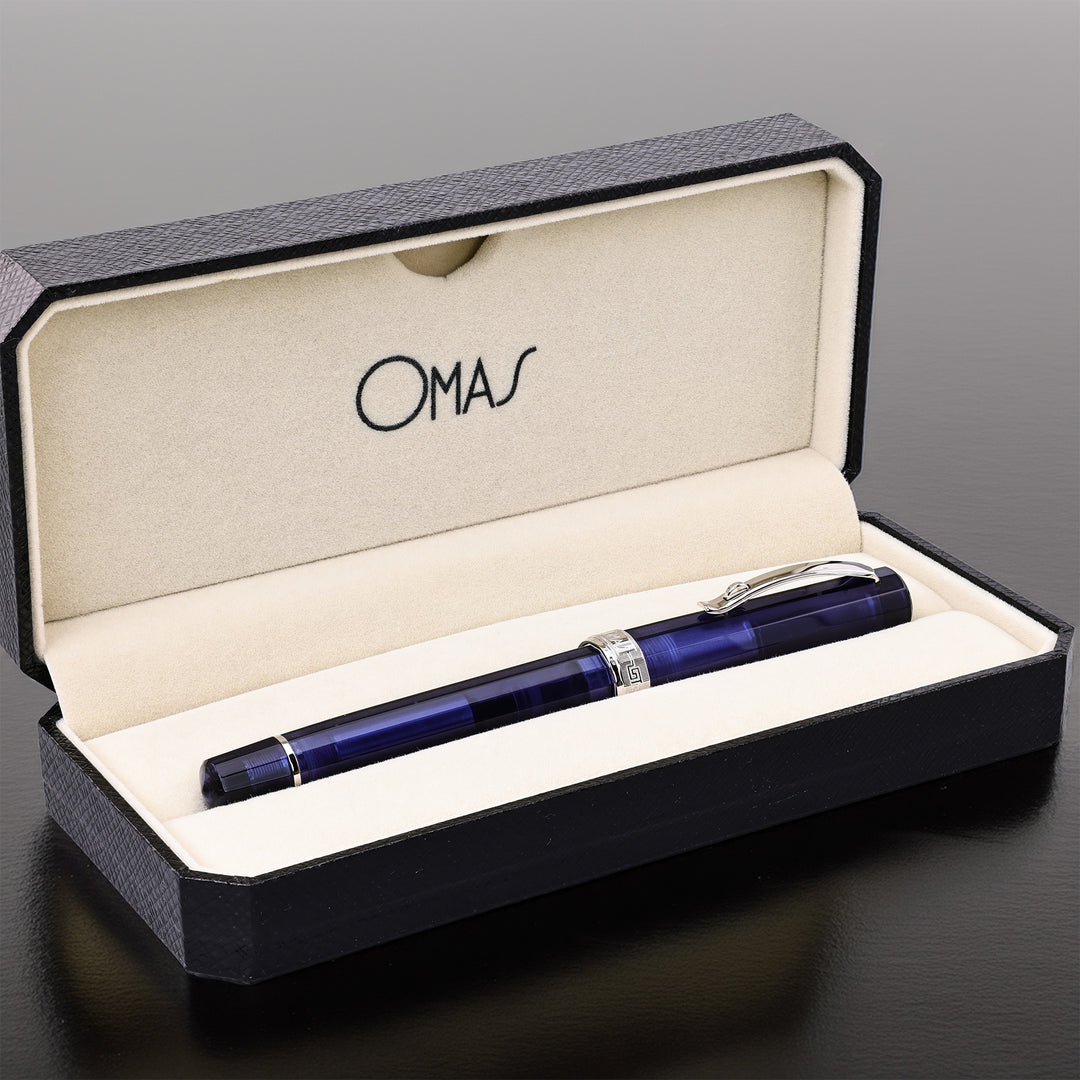 Omas Arte Italiana Vision Liquid Blue Fountain Pen