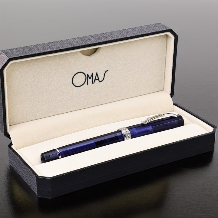 Omas Arte Italiana Vision Liquid Blue Fountain Pen