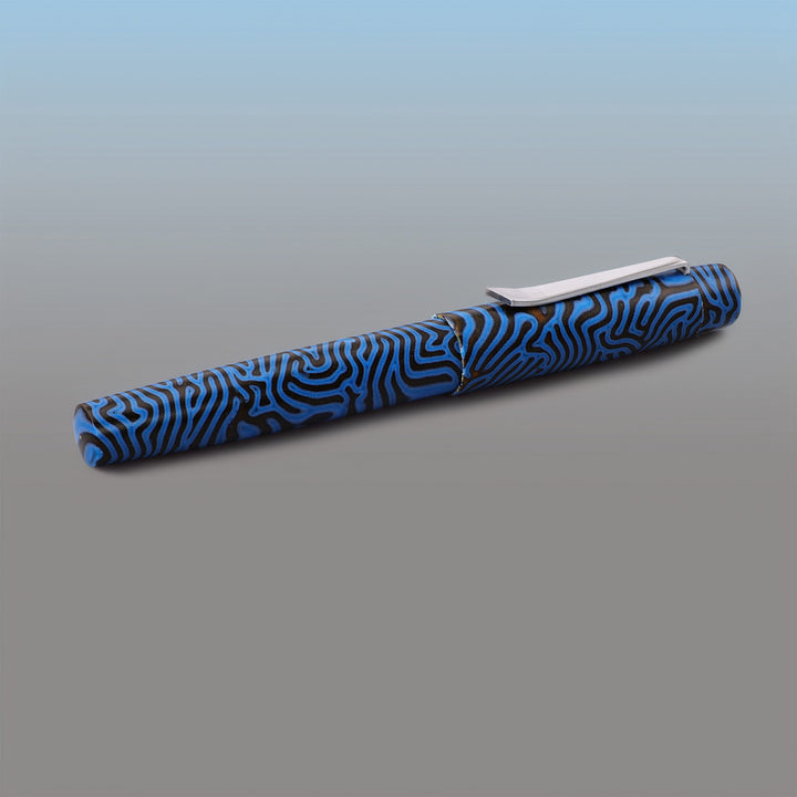 Atelier Lusso Carina 15 Blue Micarta Fountain Pen