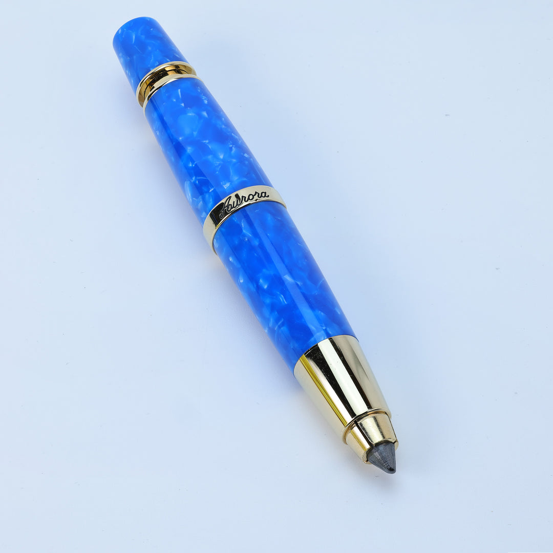 Aurora Limited Edition Mare Blue &amp; Gold  - Sketch Pencil with Pen Holder