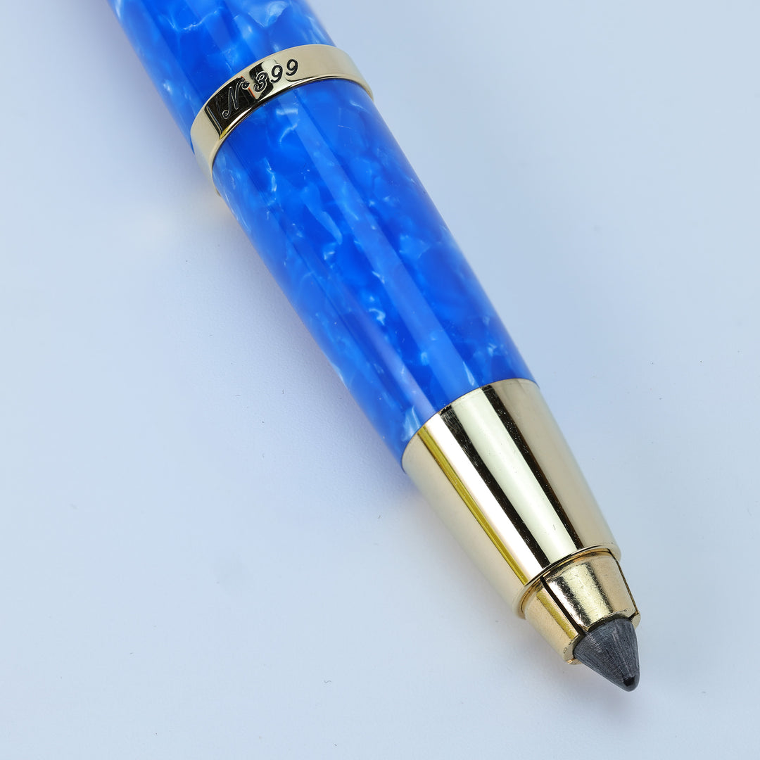 Aurora Limited Edition Mare Blue &amp; Gold  - Sketch Pencil with Pen Holder