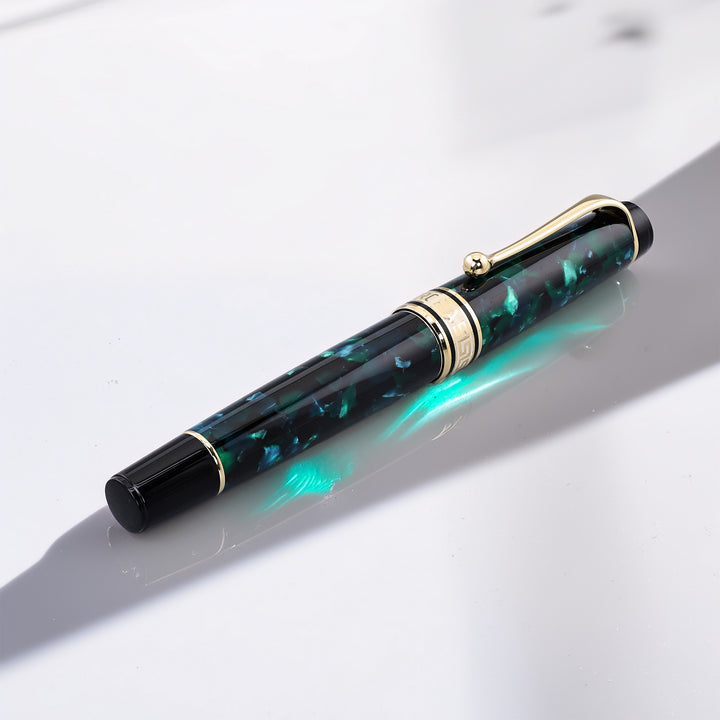 Aurora Optima Auroloide Green Rollerball Pen