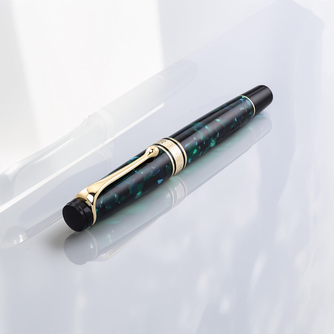 Aurora Optima Auroloide Green Rollerball Pen