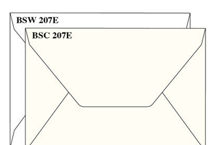 Medieval Envelope 6.25" x 8.3"- White/Cream  (100Ct)  | Rossi 1931 Italian Stationery
