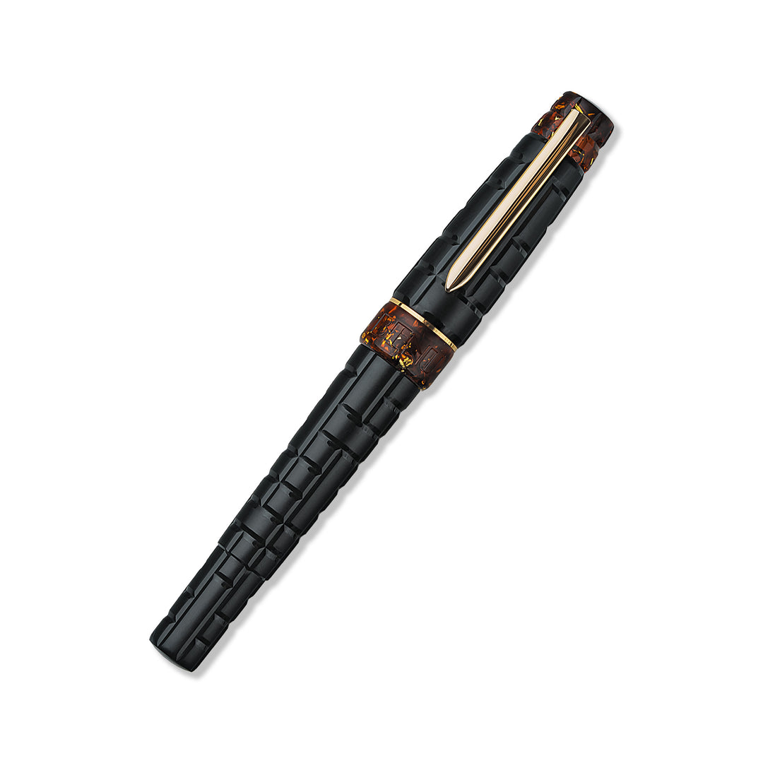 BENU Black Amber Tessera Fountain Pen
