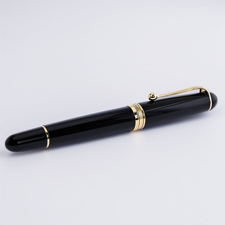 Aurora 88 Black With Gold Trim Fountain Pen