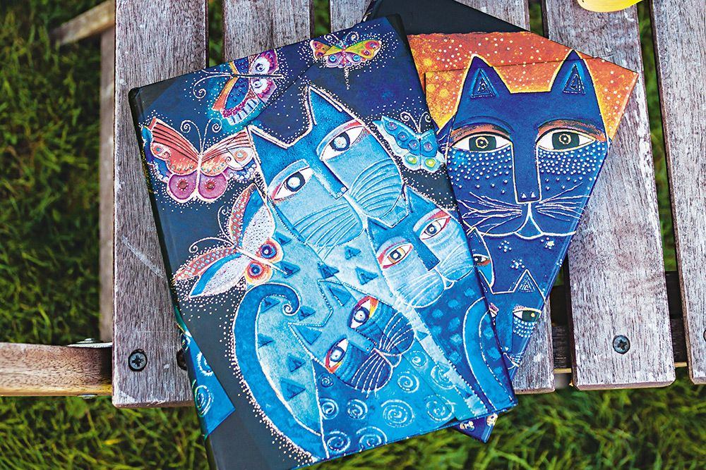 Paperblanks Blue Cats &amp; Butterflies Journal