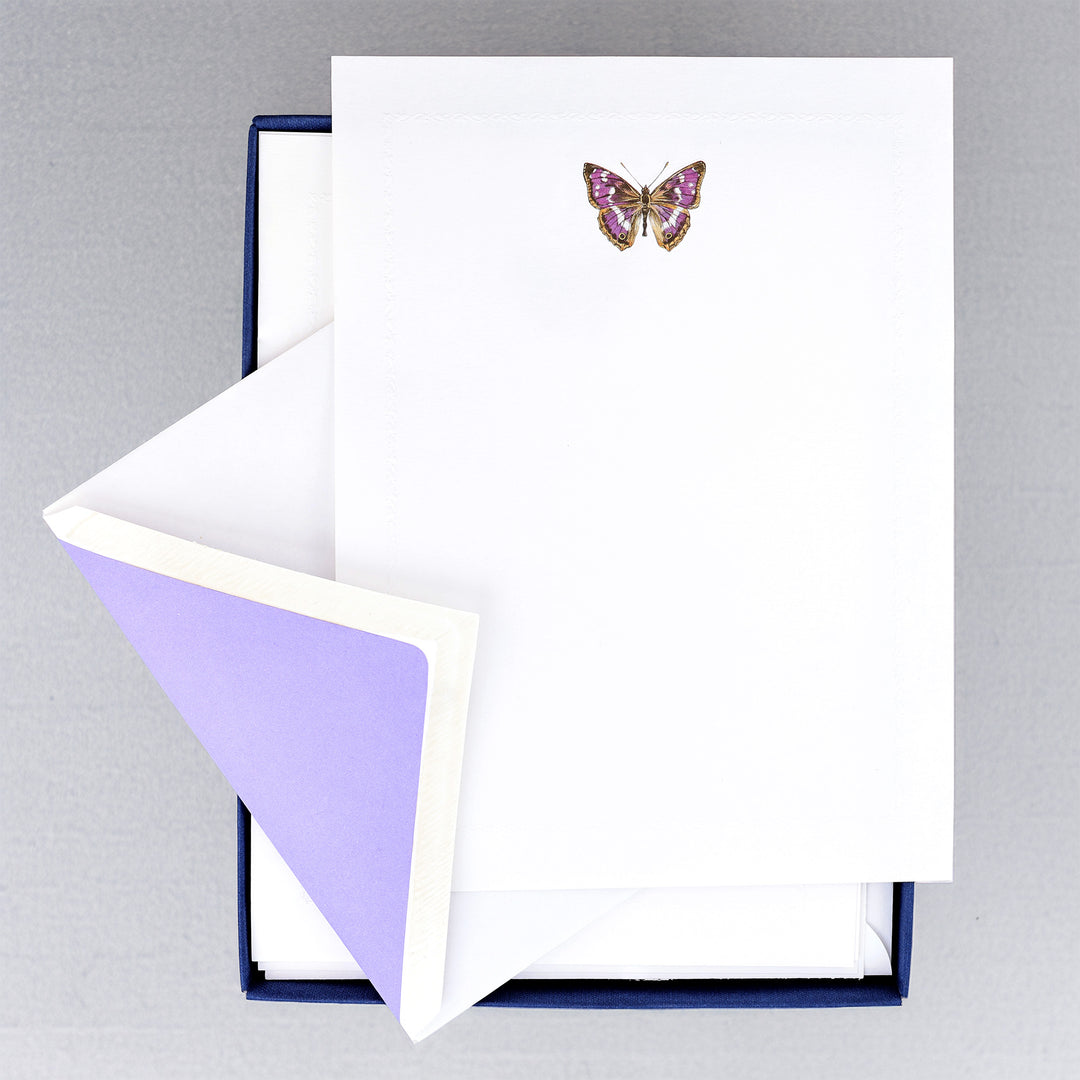 Butterfly Correspondence Set 6.75" x 9.75"  (10ct.) | Rossi 1931 Italian Stationery