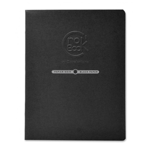 Clairefontaine Crok' Book Sketch Notebook - Black Paper - Blank Sheets A4