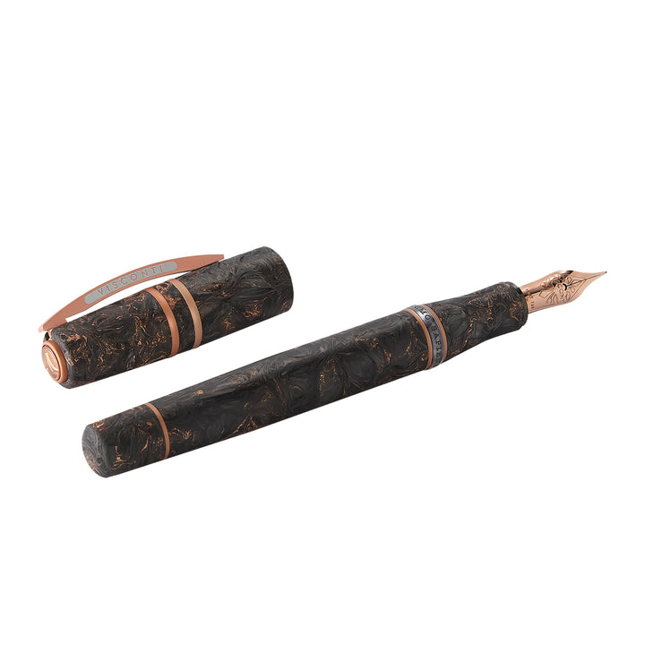 Visconti Homo Sapiens Carbon Rose Fountain Pen
