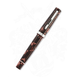 Omas Bologna Burgundy Marbled Red