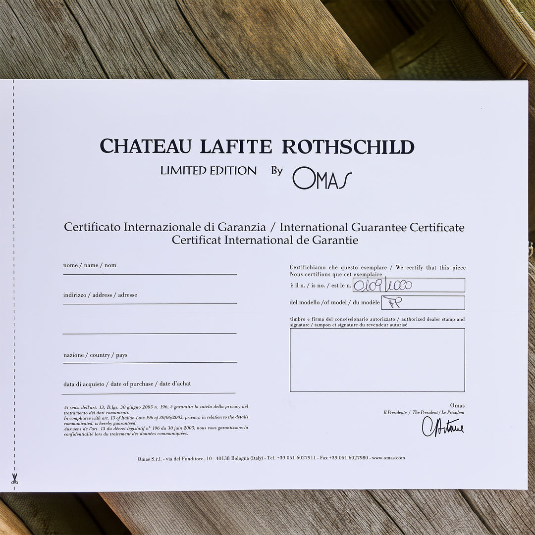 Chateau Lafite Rothschild Limited Edition Fountain Pen
