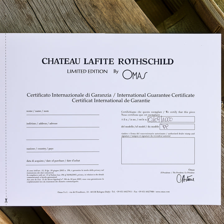 Chateau Lafite Rothschild Limited Edition Fountain Pen