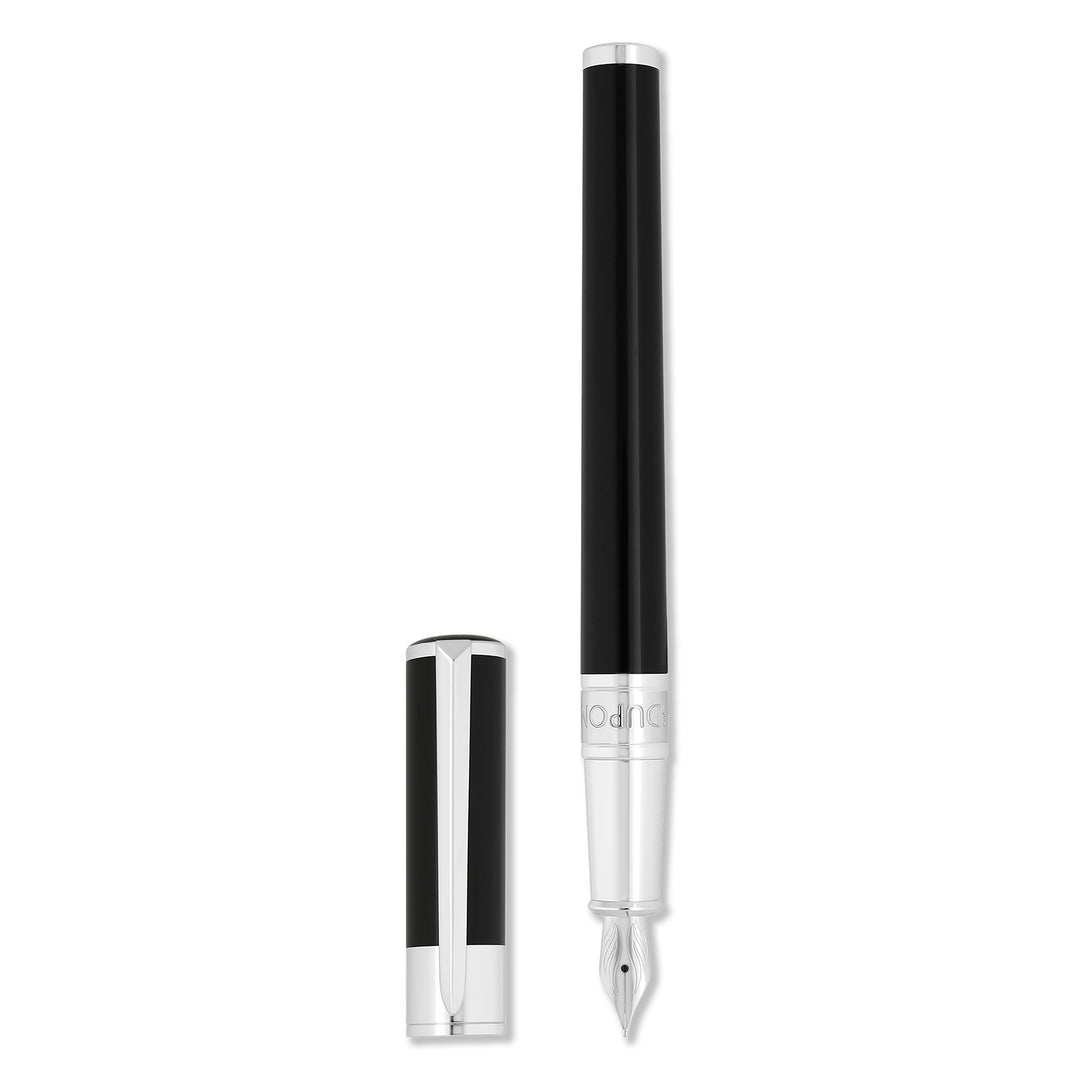 S.T. Dupont Initial Fountain Pen Chrome