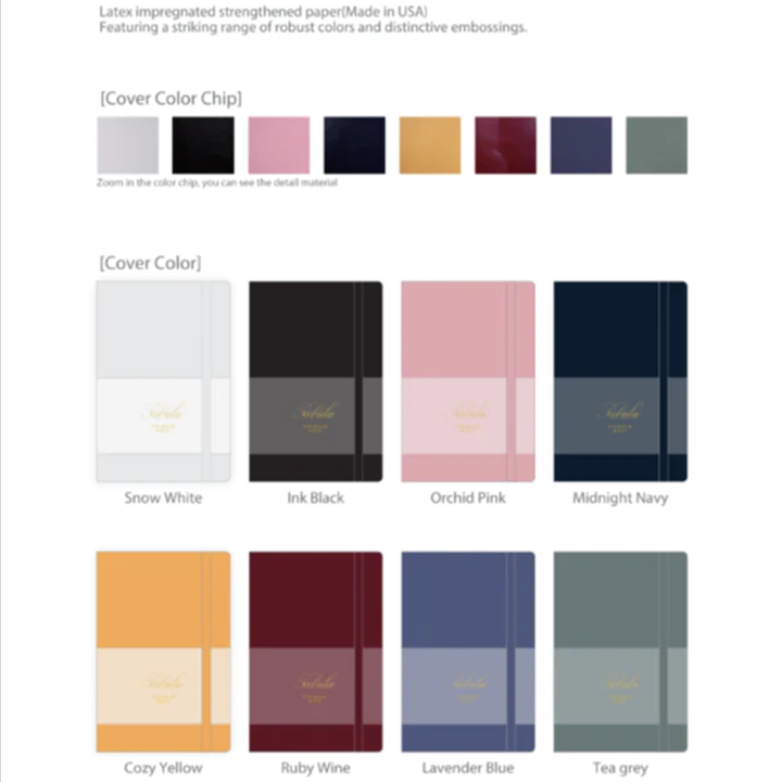 Colorverse Nebula Premium Note - Ruled