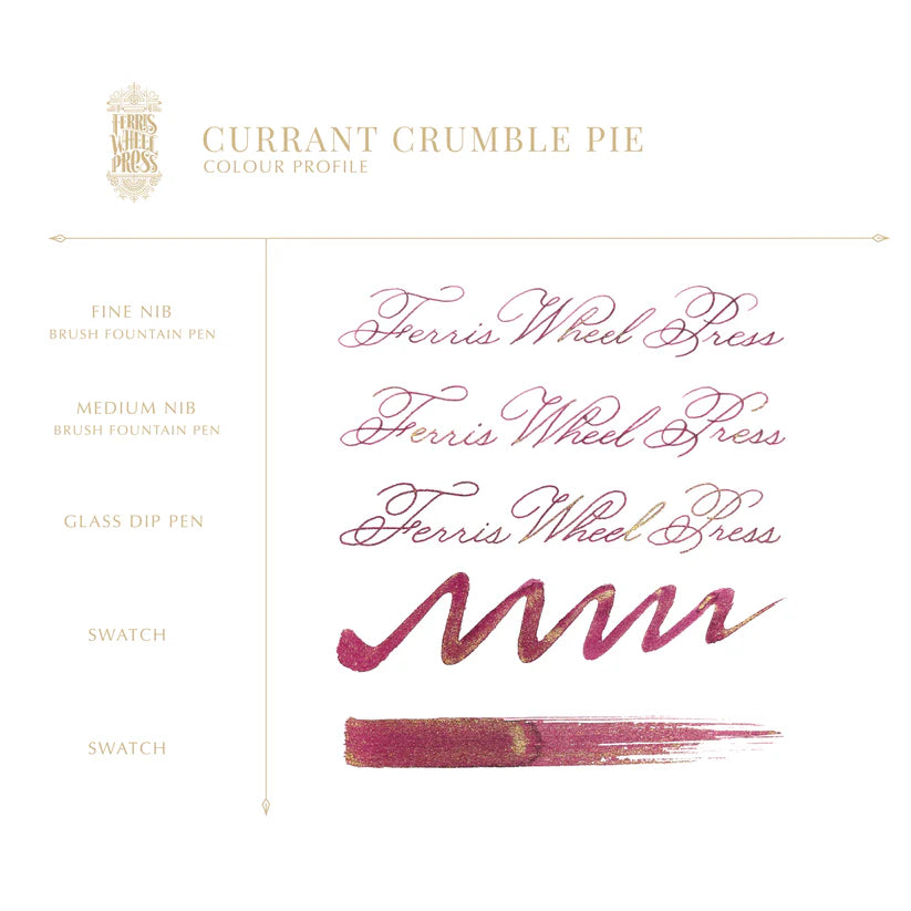 Ferris Wheel Press - Currant Crumble Pie Ink