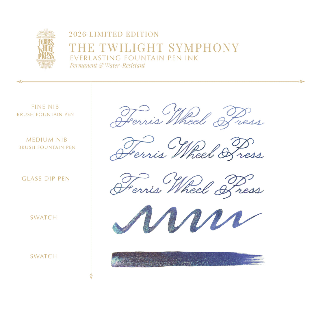 Ferris Wheel Press Twilight Symphony Limited Edition Ink