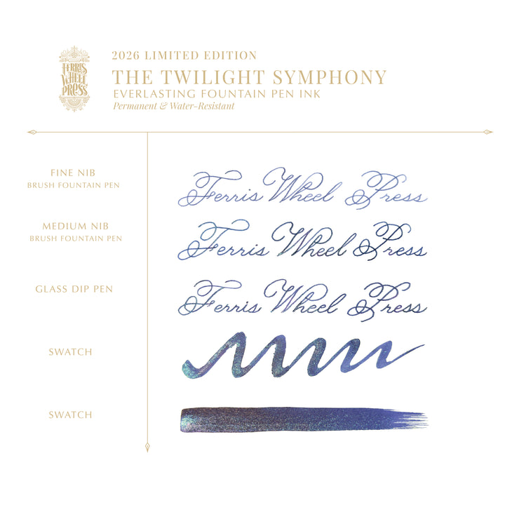 Ferris Wheel Press Twilight Symphony Limited Edition Ink