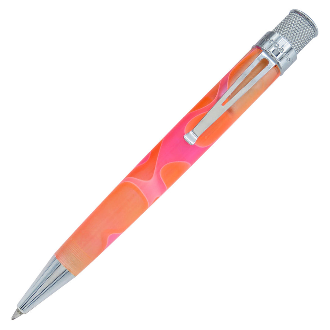 Retro 51 Cosmic Swirl Pink &amp; Orange - Rollerball