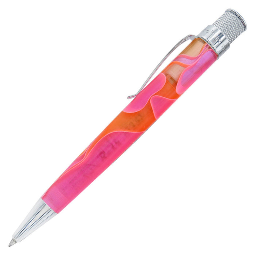 Retro 51 Cosmic Swirl Pink &amp; Orange - Rollerball