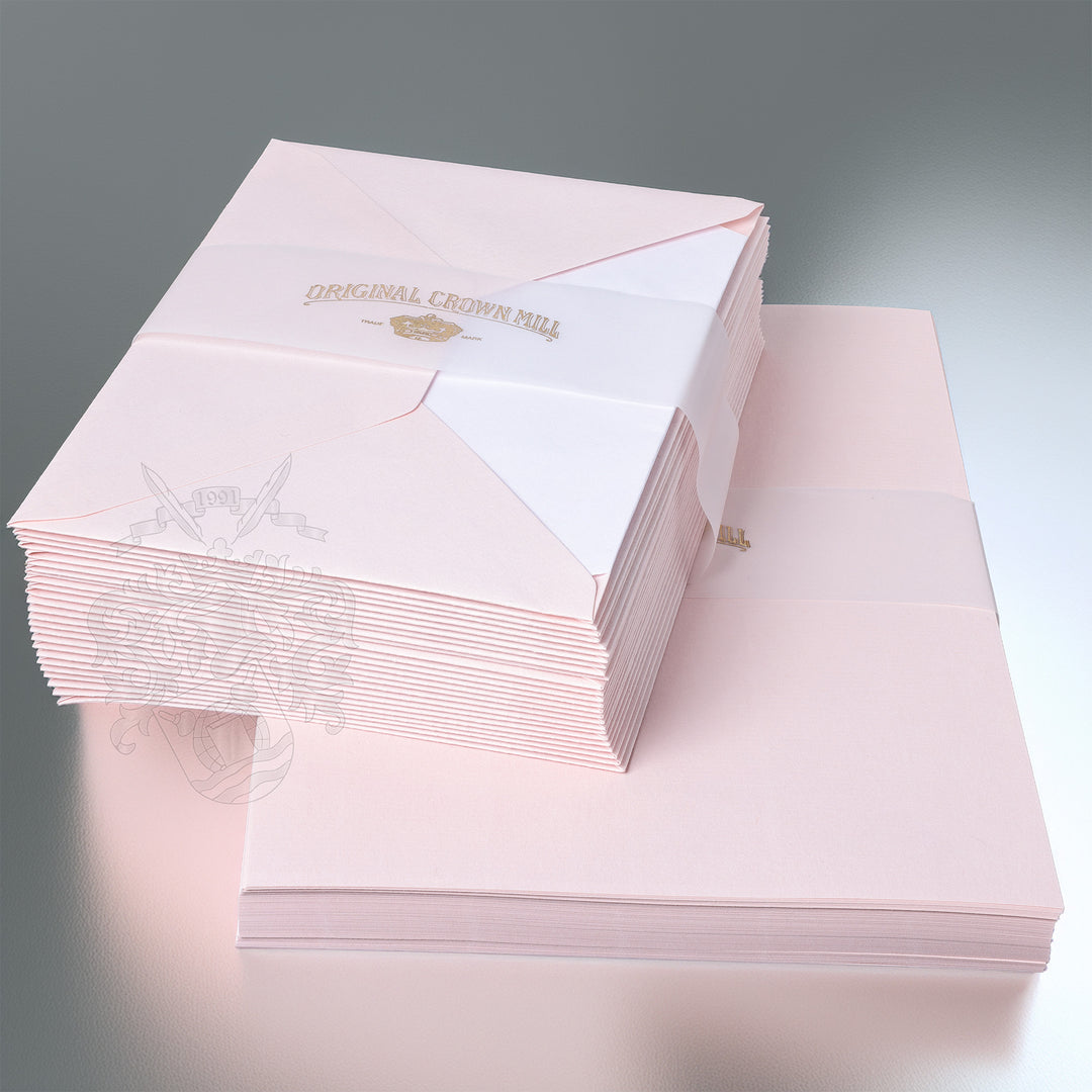 Classic Laid Note Card Presentation Boxes A5 | Original Crown Mill