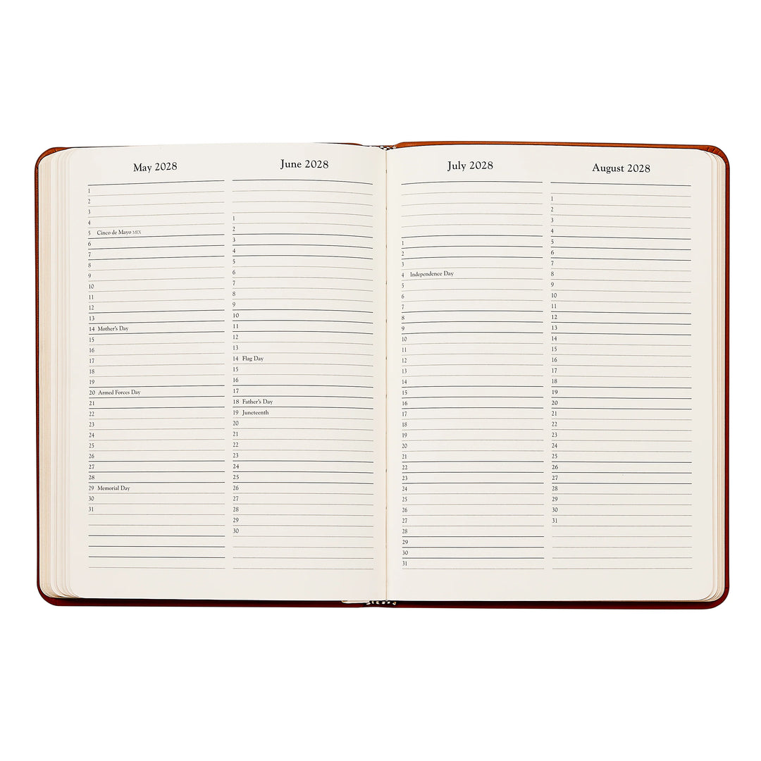 Graphic Image 2027 Planner - Goatskin Leather A5
