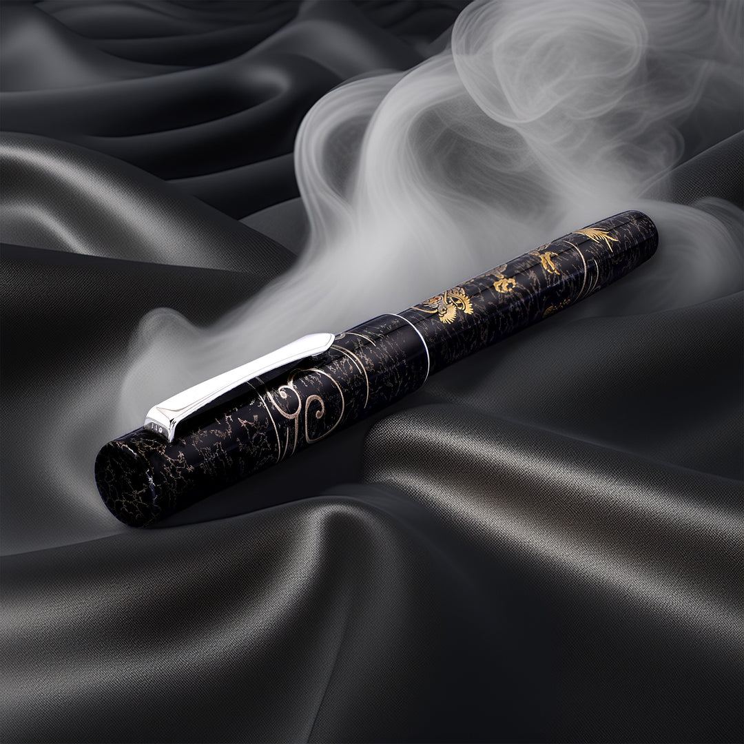 Pilot Namiki 95th Anniversary Ryu (Dragon) Maki-e Fountain Pen – 18K Gold Medium Nib