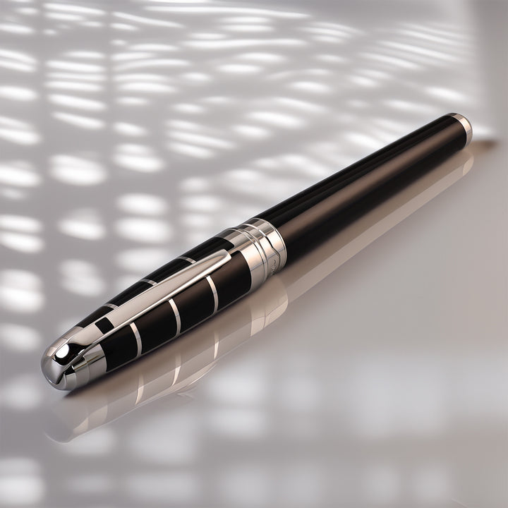 S.T. Dupont Olympio XL Black with Squares