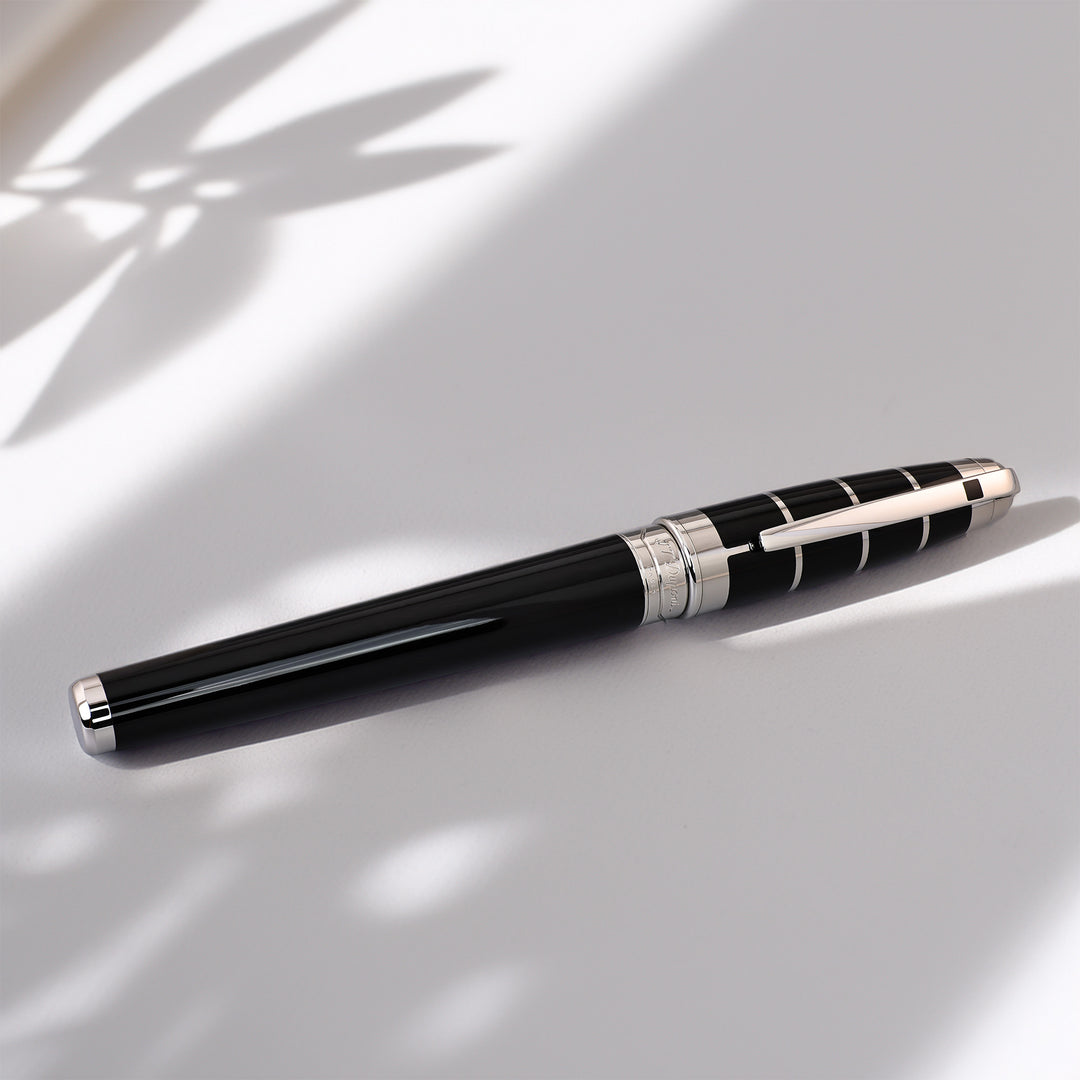 S.T. Dupont Olympio XL Black with Squares