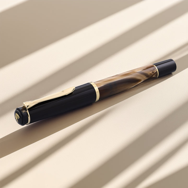 Pelikan Souverän M400 Brown Marble Foutain Pen