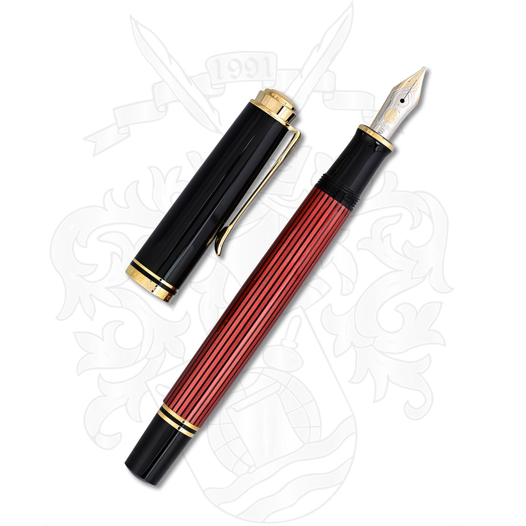 Pelikan Souverän M400 Red Stripes Fountain Pen