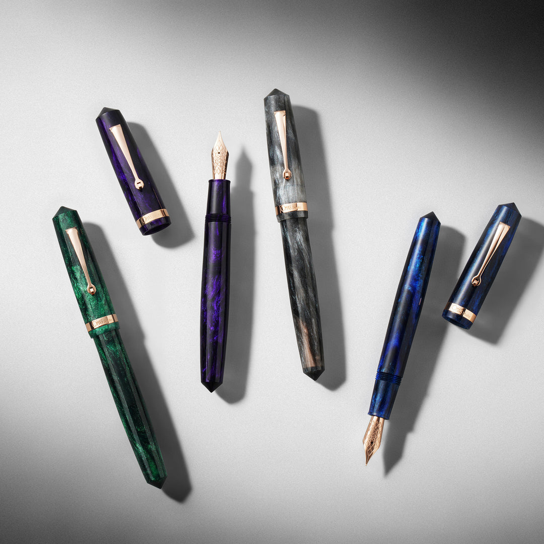 Omas Studio Azzurro Diamante Fountain Pen