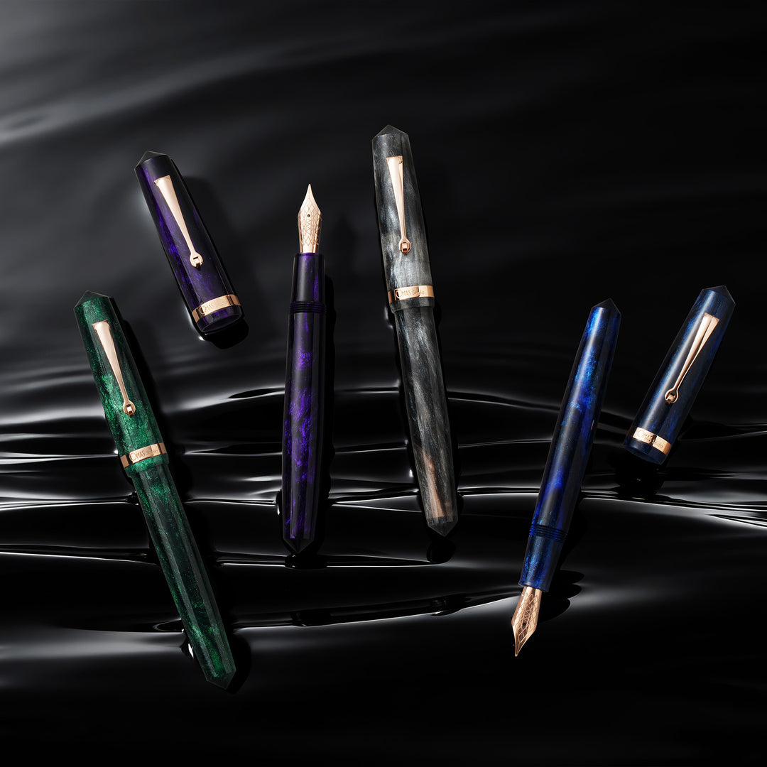 Omas Studio Azzurro Diamante Fountain Pen