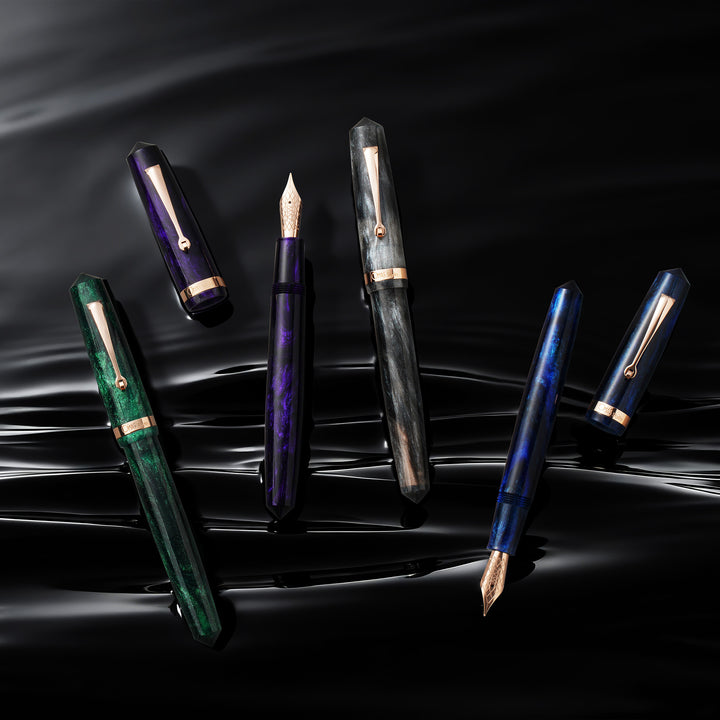Omas Studio Azzurro Diamante Fountain Pen