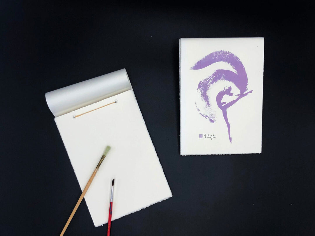 Amalfi Paper Sketchbooks / Notebooks Dancing Brush Line | Amatruda Italy