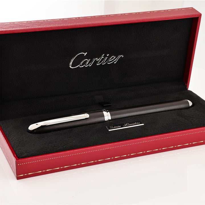 Cartier Dandy Ebony Wood Limited Edition Fountain Pen