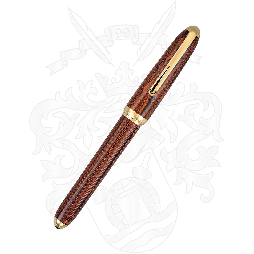 Cartier Dandy Red Ebonite Limited Edition Fountain Pen