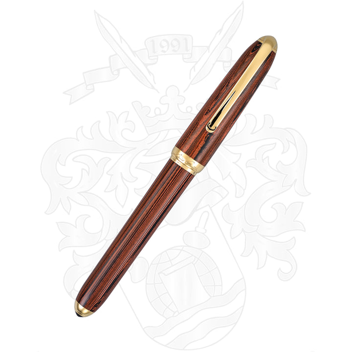 Cartier Dandy Red Ebonite Limited Edition Fountain Pen