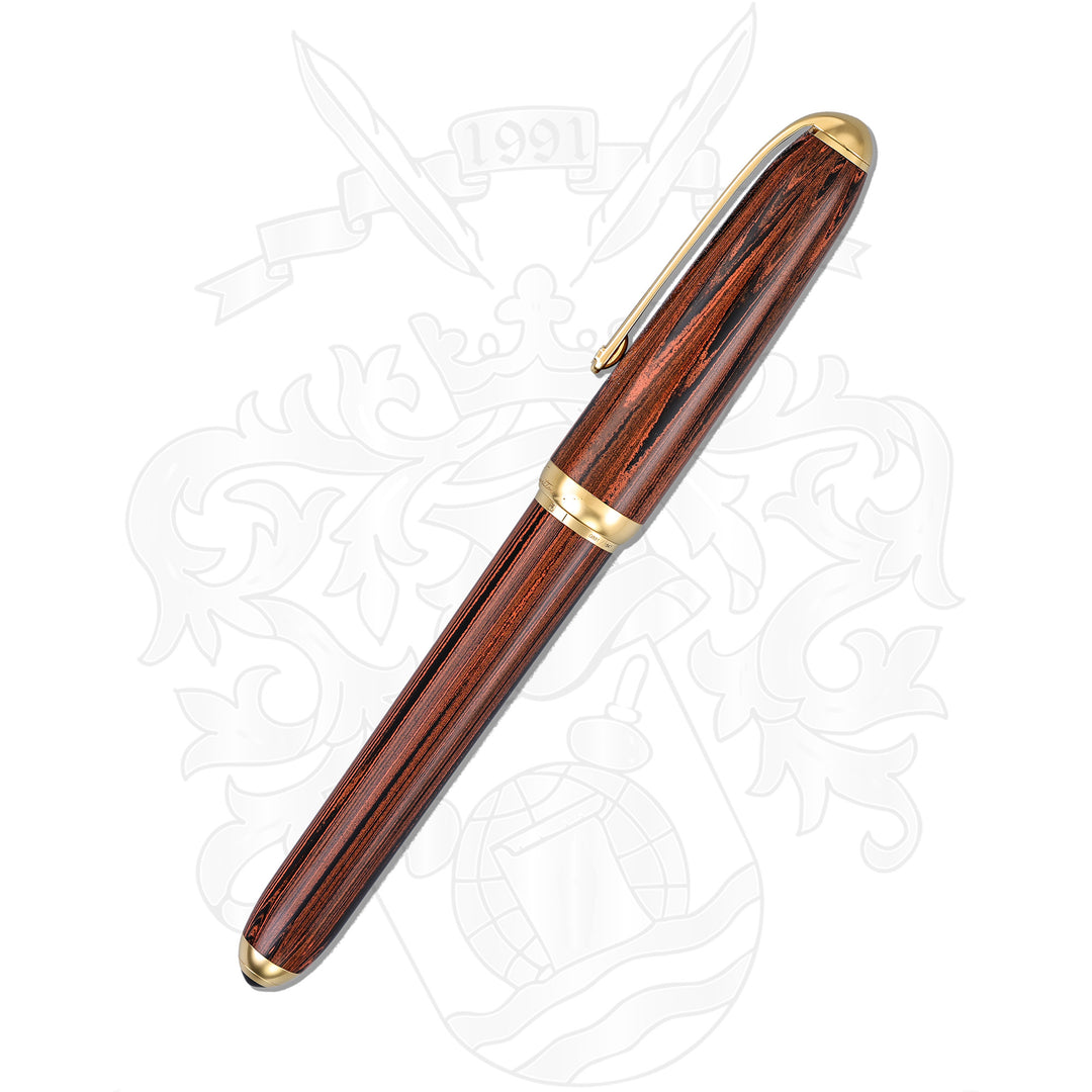 Cartier Dandy Red Ebonite Limited Edition Fountain Pen